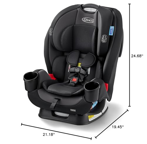 Graco® TriRide 3-in-1 Reclining Car Seat, Kipling - Rear & Forward Facing Car Seat, Highback Booster, Adjustable Headrest|B0DQLPX5XH