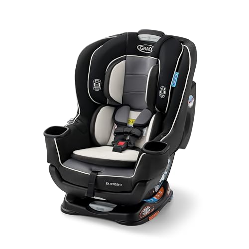 Graco® Extend2Fit Convertible Baby Car Seat, Rear and Forward Facing, Adjustable Extension Panel for Extra Legroom, Kenzie|B0DHLRPVK6