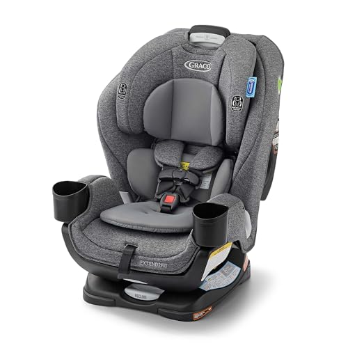 Graco® Extend2Fit Convertible Baby Car Seat, Rear and Forward Facing, Adjustable Extension Panel for Extra Legroom, Kenzie|B0DHLRPVK6