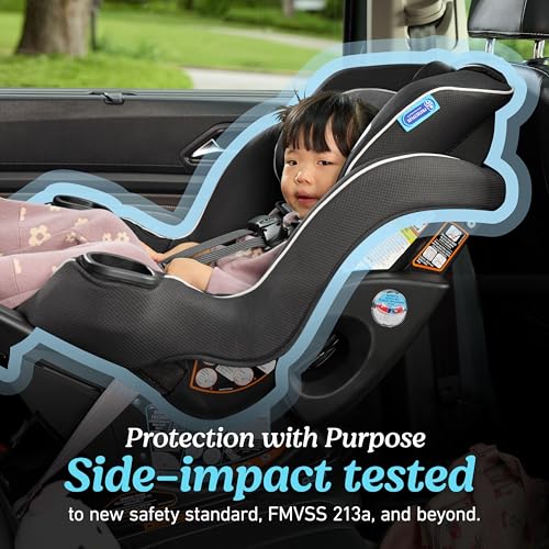 Graco® Extend2Fit Convertible Baby Car Seat, Rear and Forward Facing, Adjustable Extension Panel for Extra Legroom, Kenzie|B0DHLRPVK6