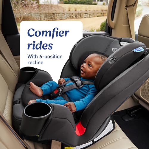 Graco® TriRide 3-in-1 Reclining Car Seat, Kipling - Rear & Forward Facing Car Seat, Highback Booster, Adjustable Headrest|B0DQLPX5XH