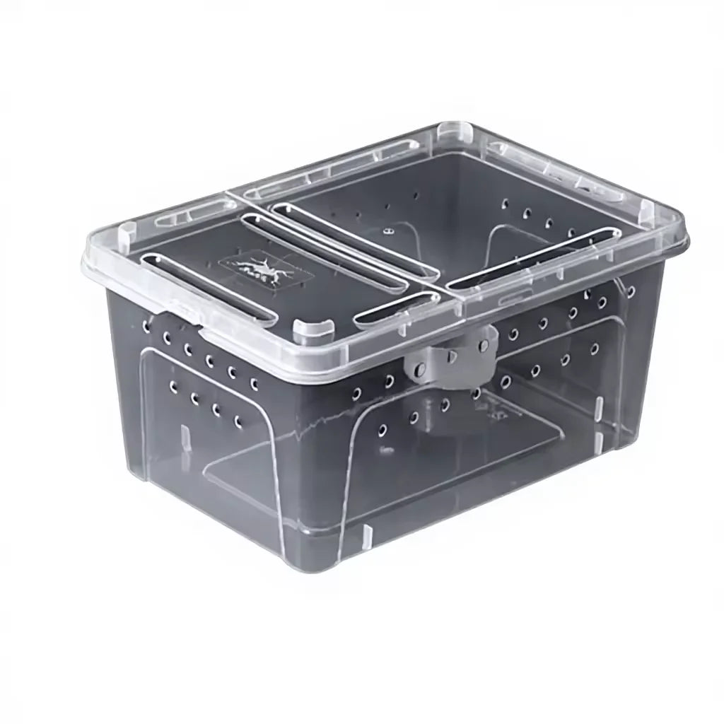 Transparent Plastic Reptile Breeding Box 27x19x12cm