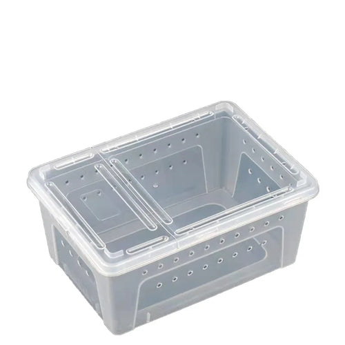 Transparent Plastic Reptile Breeding Box 27x19x12cm