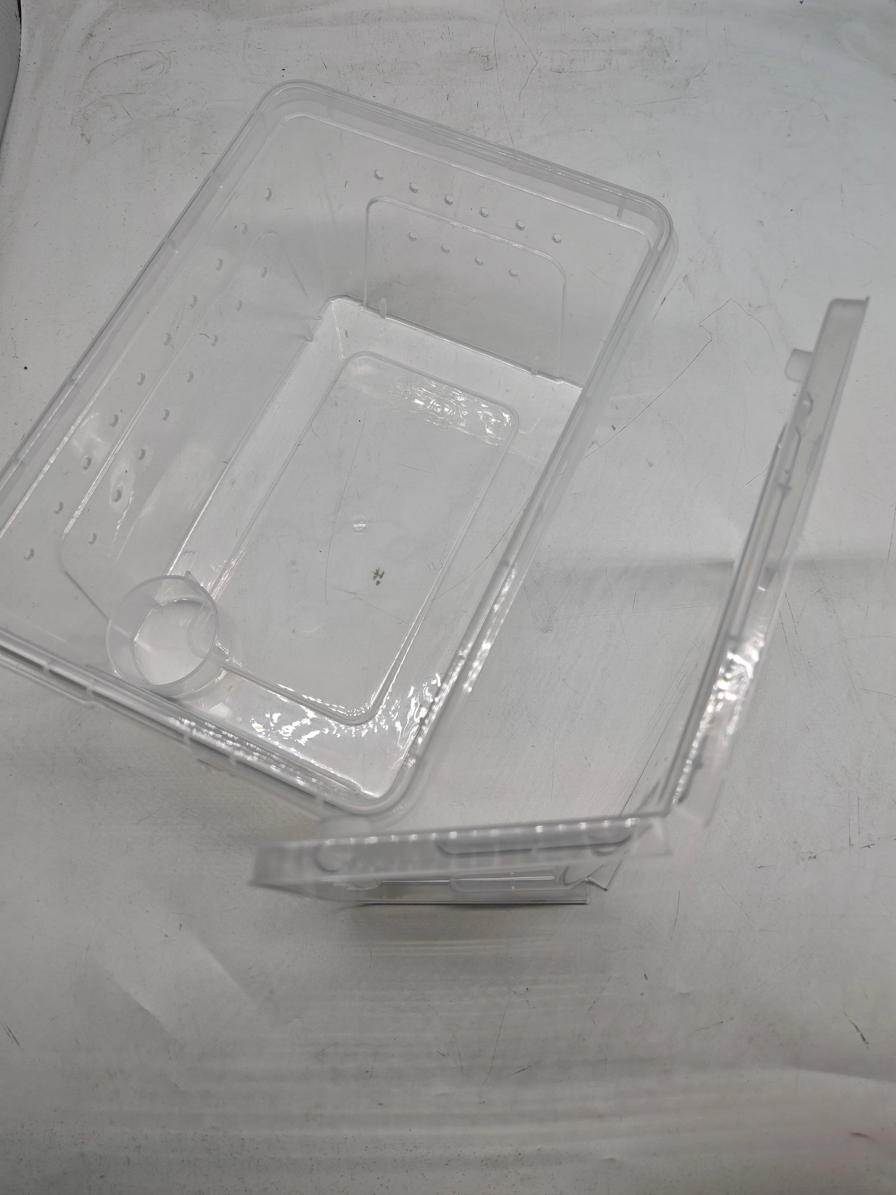 Transparent Plastic Reptile Breeding Box 27x19x12cm